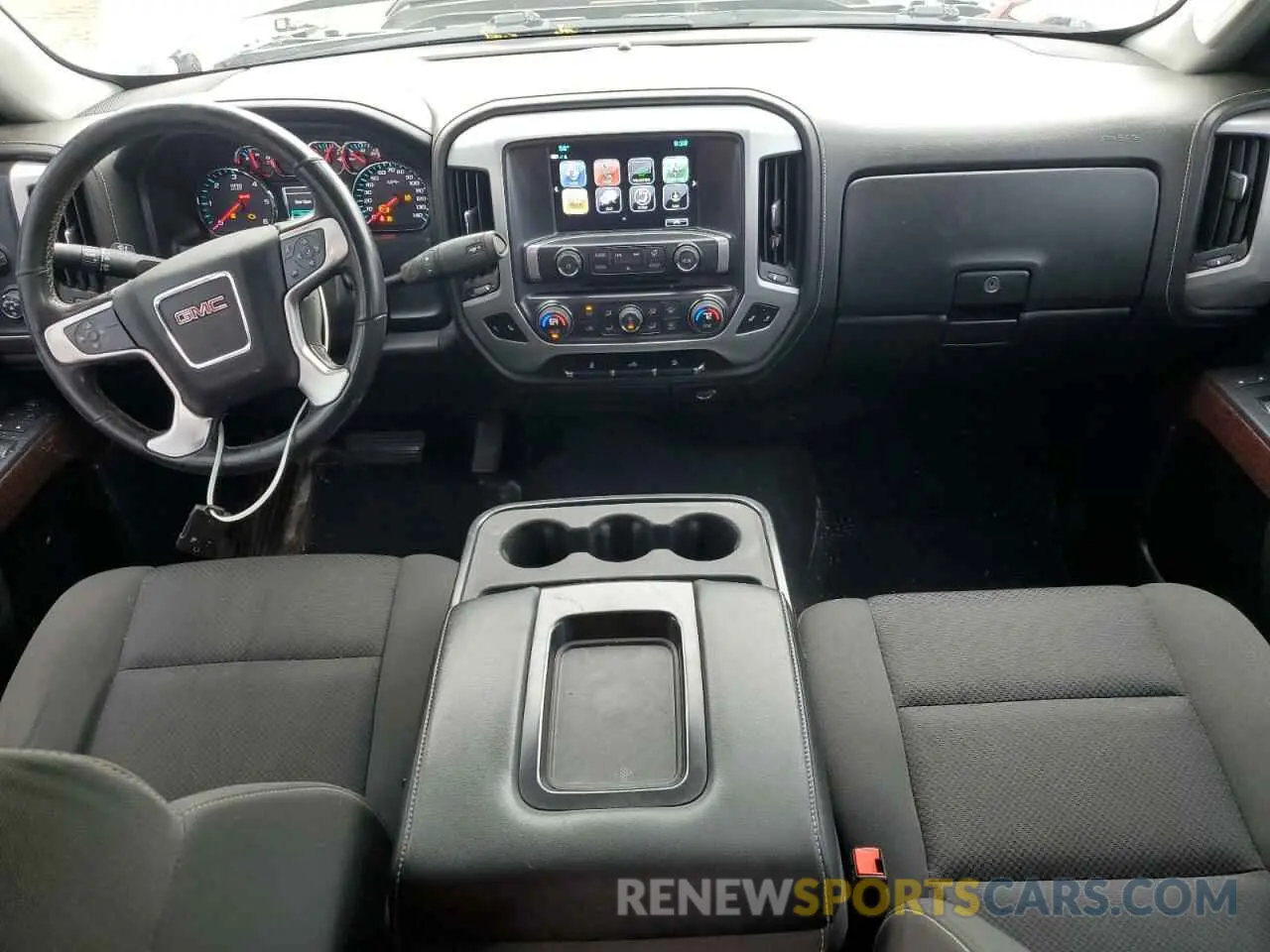8 fotografías del automóvil dañado 2GTV2MEC0K1170652 GMC SIERRA 2019