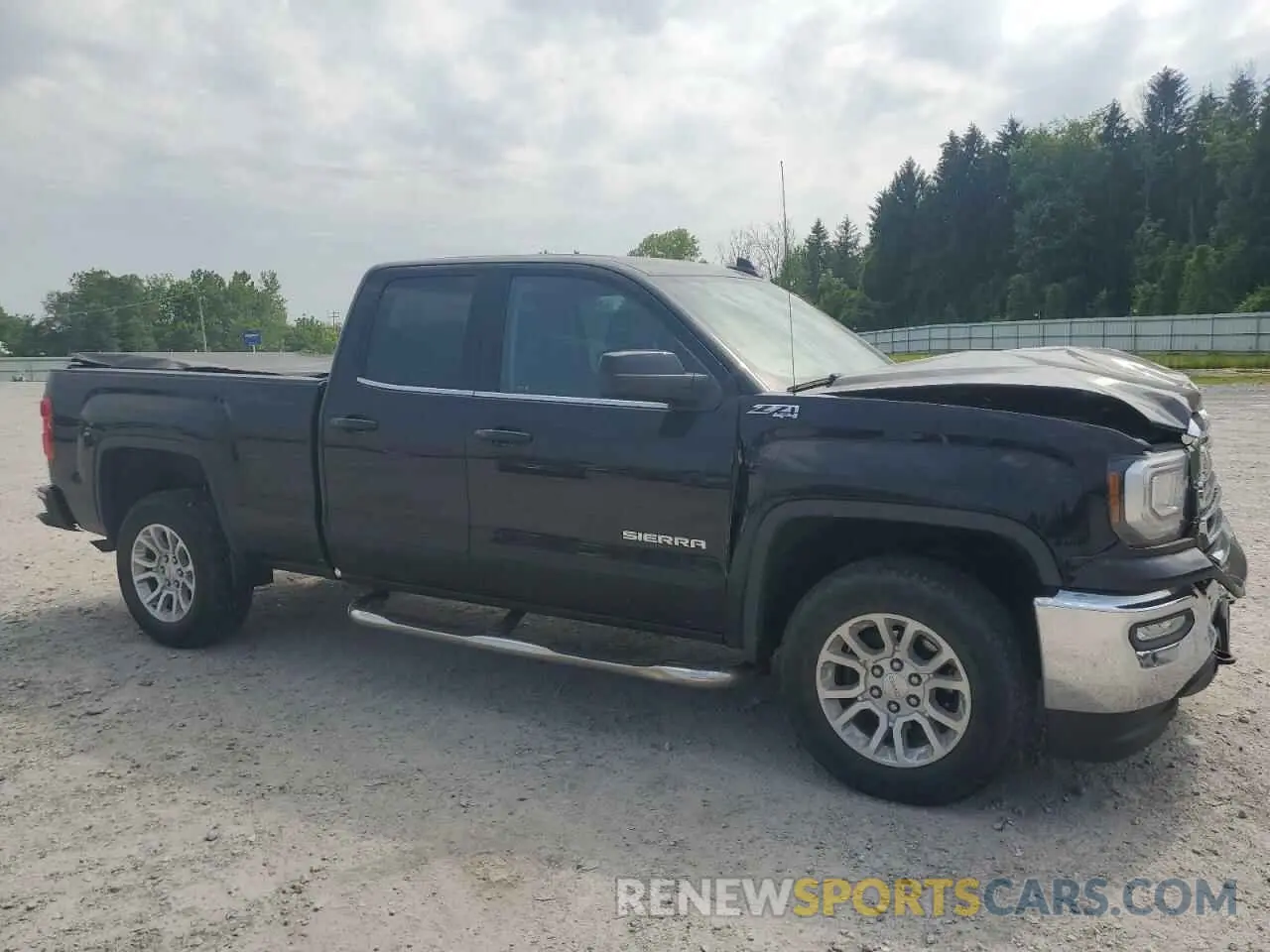 4 fotografías del automóvil dañado 2GTV2MEC4K1236071 GMC SIERRA 2019