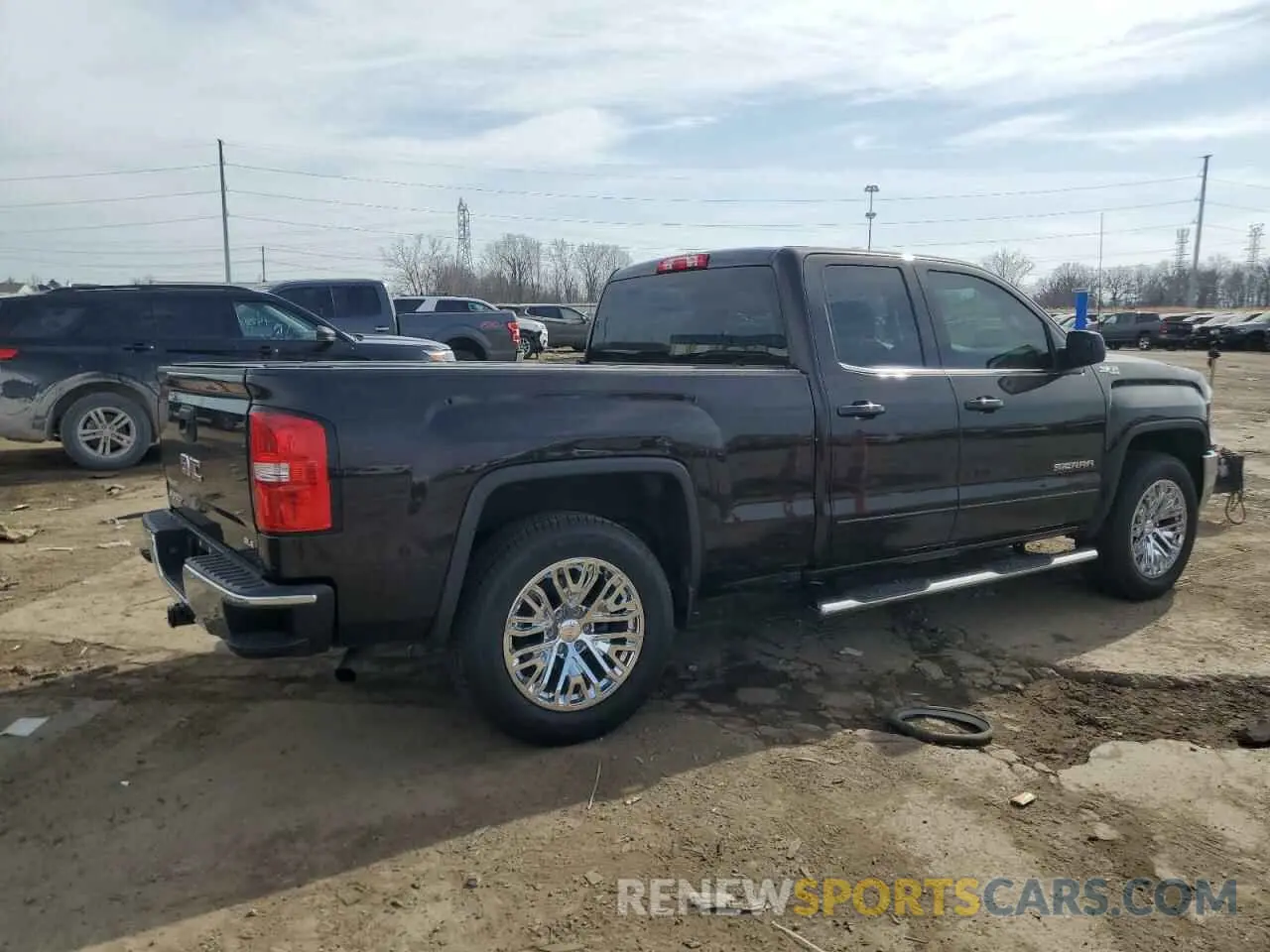 3 fotografías del automóvil dañado 2GTV2MEC9K1126567 GMC SIERRA 2019