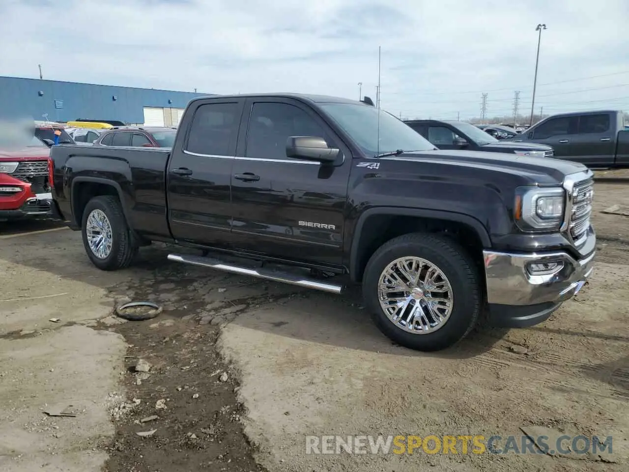 4 fotografías del automóvil dañado 2GTV2MEC9K1126567 GMC SIERRA 2019