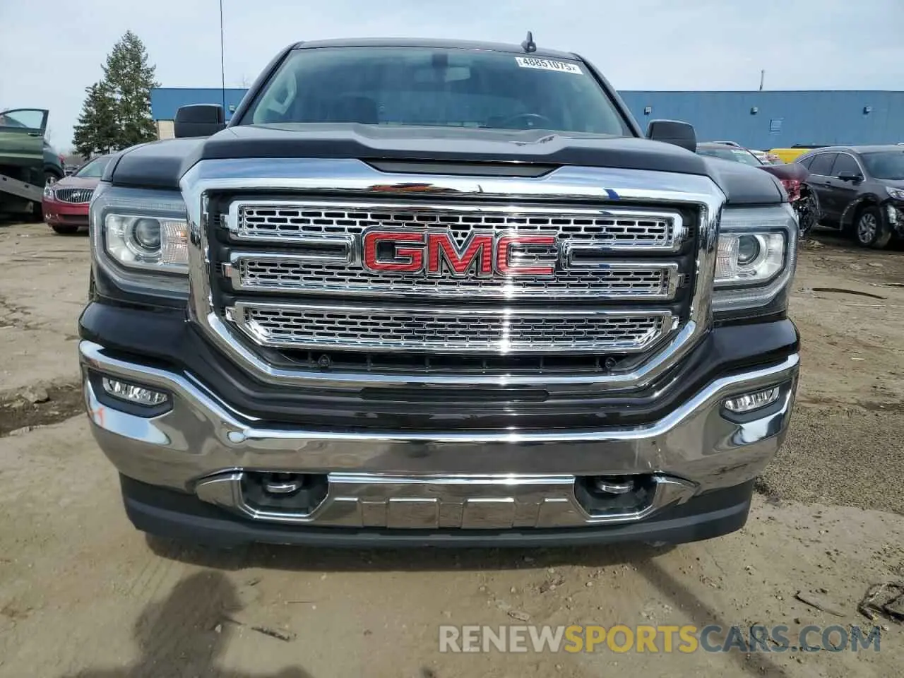 5 fotografías del automóvil dañado 2GTV2MEC9K1126567 GMC SIERRA 2019