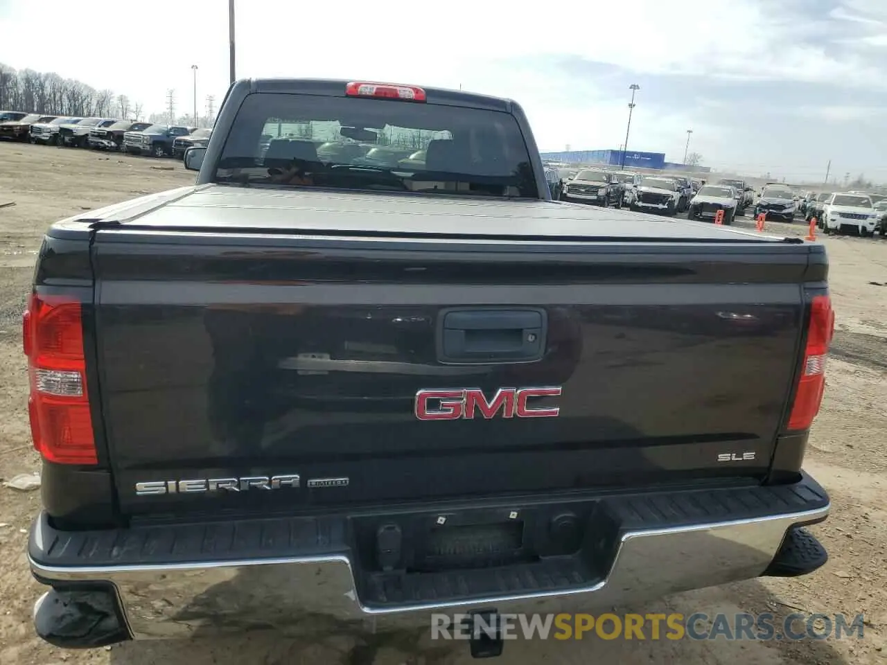 6 fotografías del automóvil dañado 2GTV2MEC9K1126567 GMC SIERRA 2019