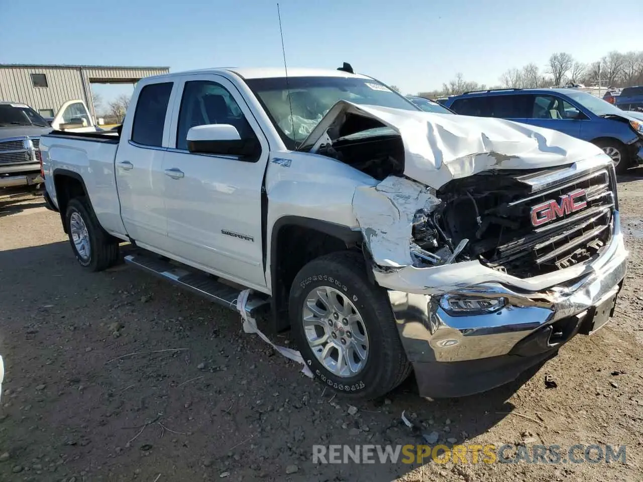 4 fotografías del automóvil dañado 2GTV2MEC9K1188826 GMC SIERRA 2019