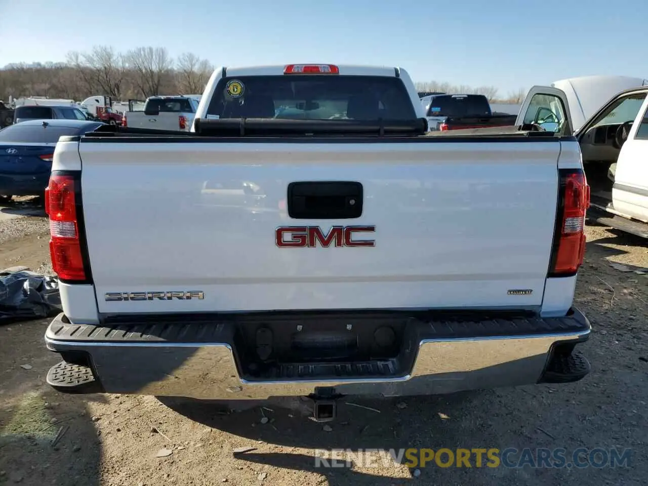 6 fotografías del automóvil dañado 2GTV2MEC9K1188826 GMC SIERRA 2019
