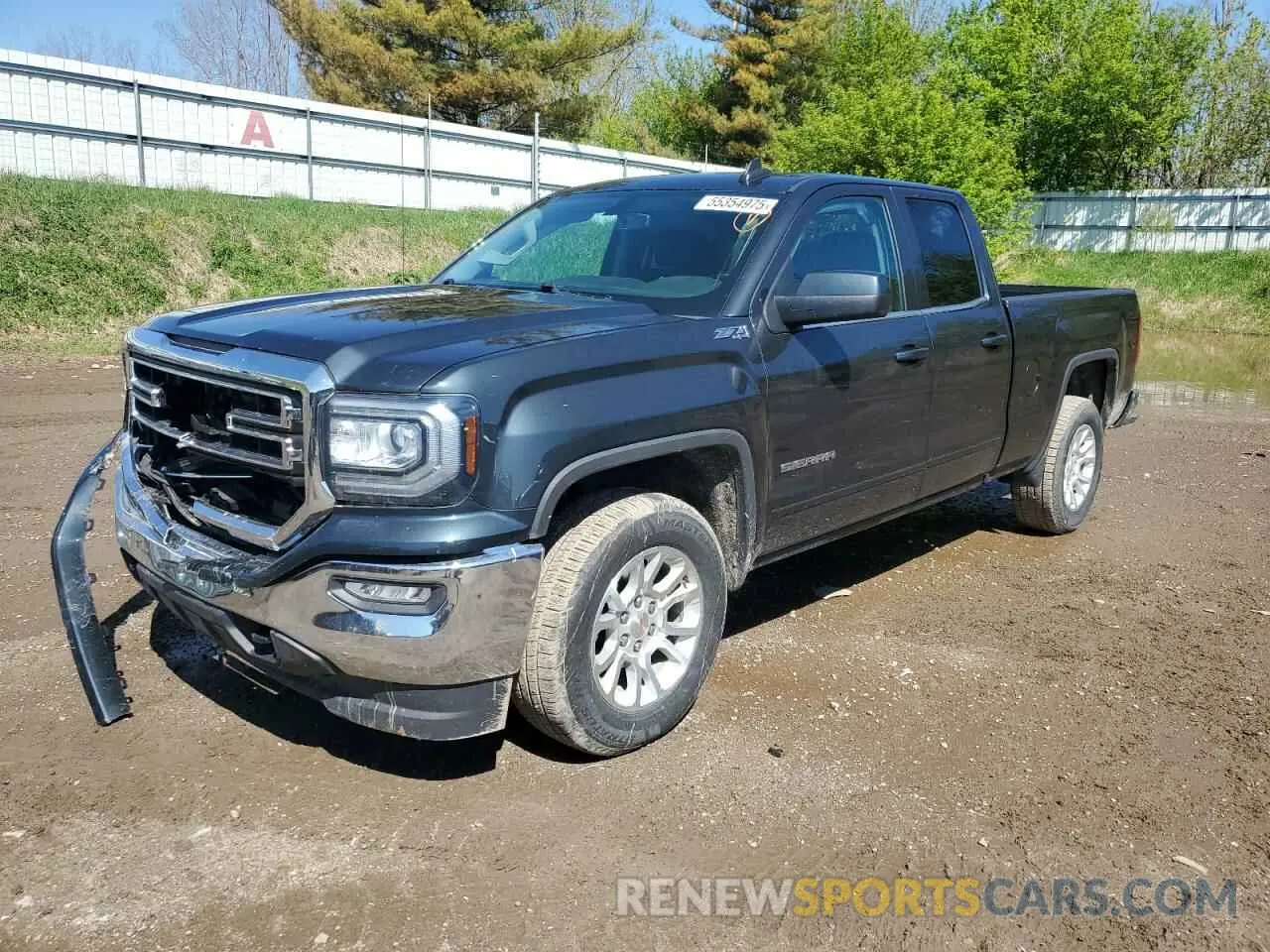 1 fotografías del automóvil dañado 2GTV2MECXK1192383 GMC SIERRA 2019