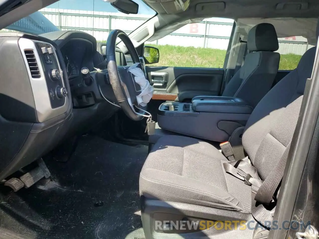 7 fotografías del automóvil dañado 2GTV2MECXK1192383 GMC SIERRA 2019