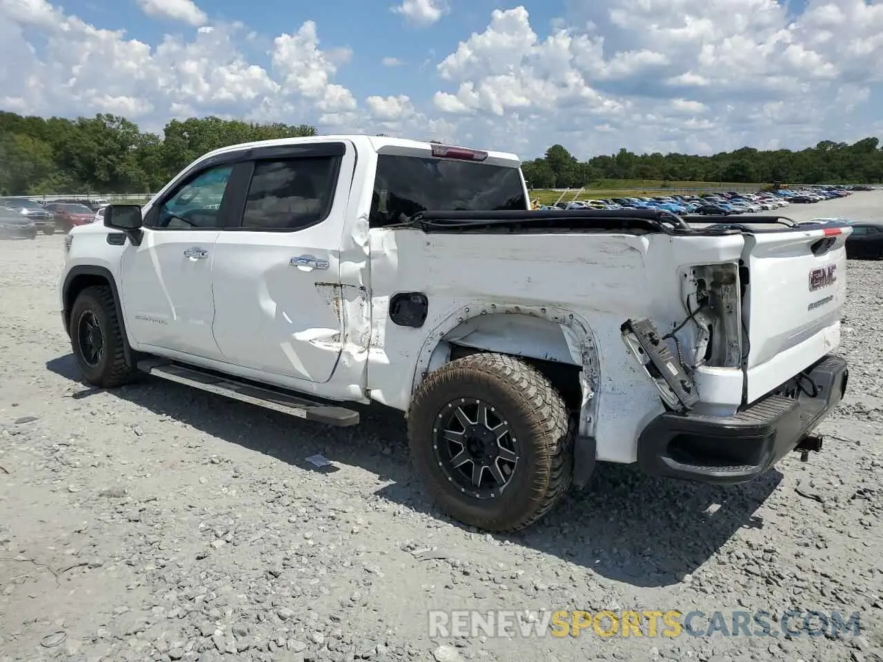 2 fotografías del automóvil dañado 3GTP8AEF0KG169945 GMC SIERRA 2019