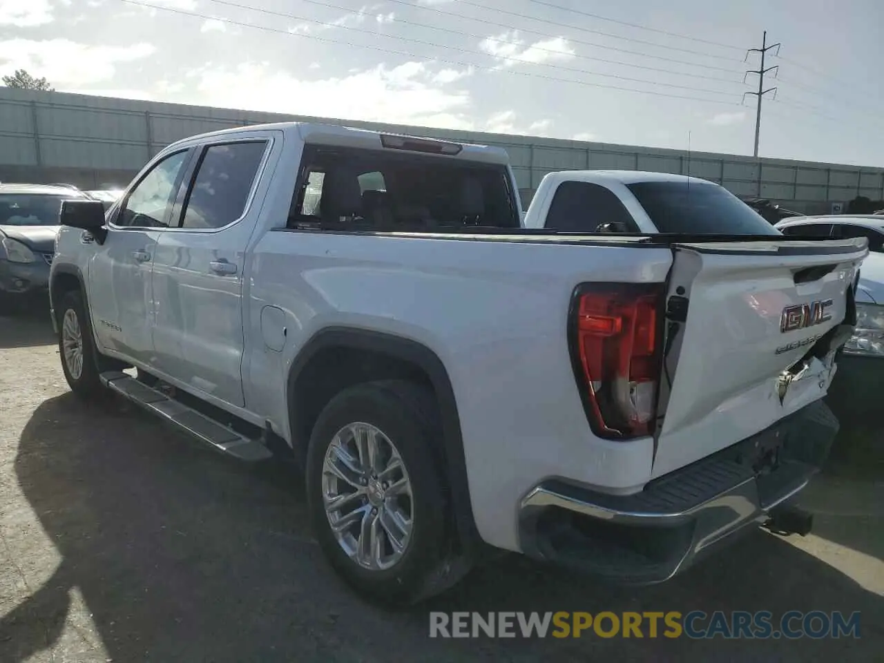 2 fotografías del automóvil dañado 3GTP8BEDXKG221859 GMC SIERRA 2019