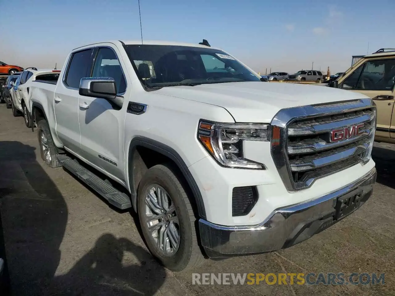 4 fotografías del automóvil dañado 3GTP8BEDXKG221859 GMC SIERRA 2019