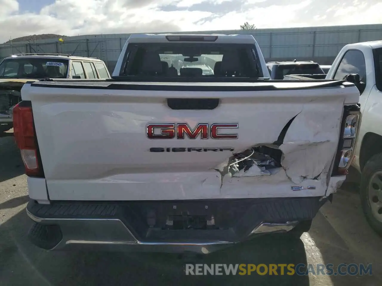 6 fotografías del automóvil dañado 3GTP8BEDXKG221859 GMC SIERRA 2019