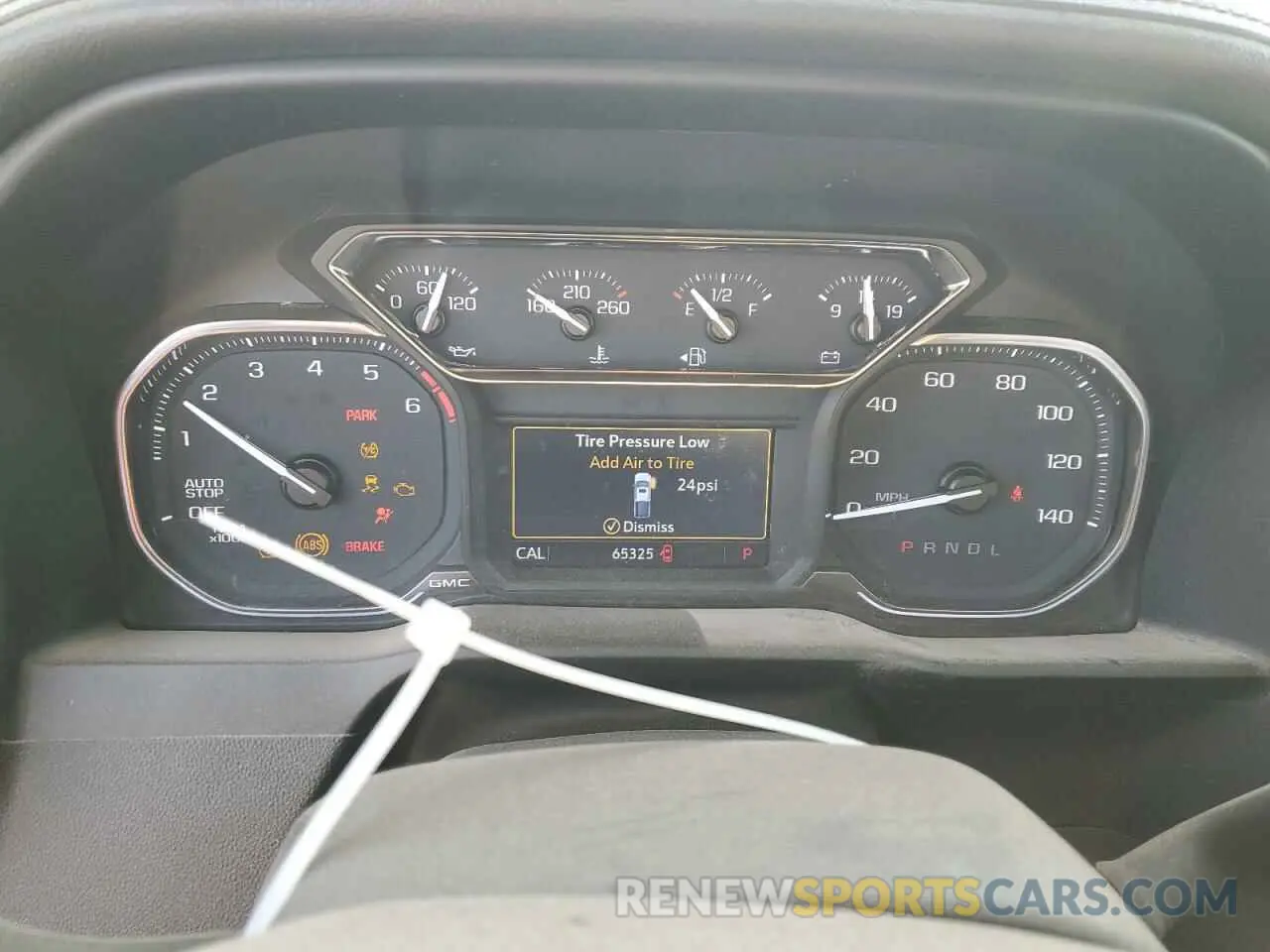 9 fotografías del automóvil dañado 3GTP8BEDXKG221859 GMC SIERRA 2019