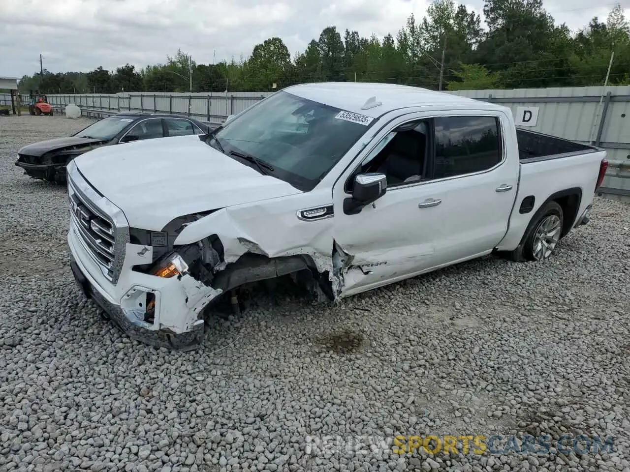 1 fotografías del automóvil dañado 3GTP8DED2KG276947 GMC SIERRA 2019