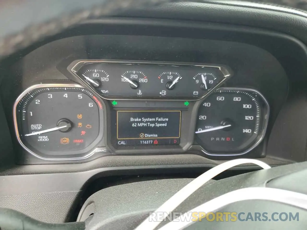 9 fotografías del automóvil dañado 3GTP8DED2KG276947 GMC SIERRA 2019