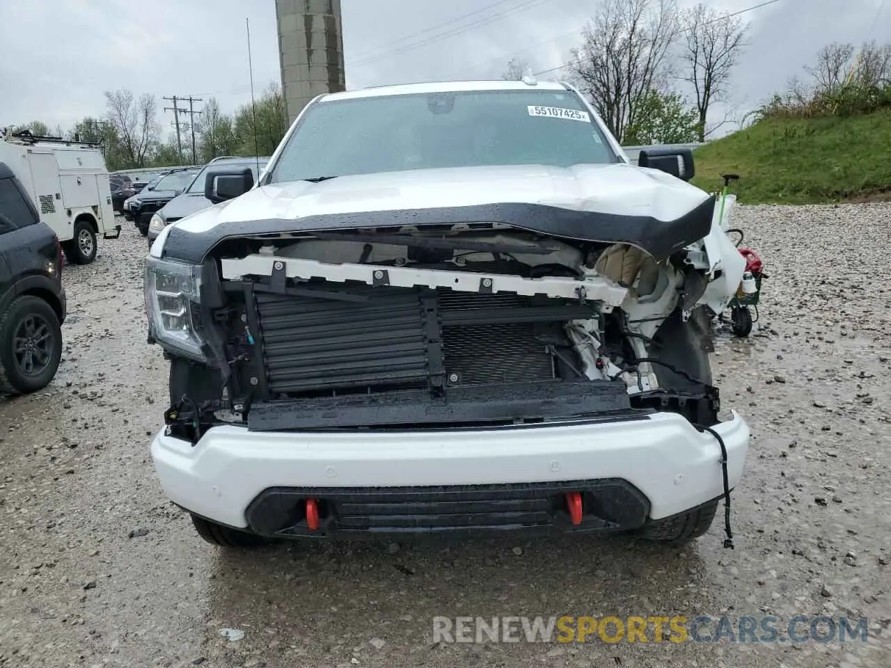 5 fotografías del automóvil dañado 3GTP9EEL3KG109796 GMC SIERRA 2019