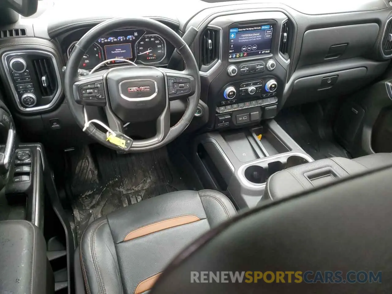 8 fotografías del automóvil dañado 3GTP9EEL3KG109796 GMC SIERRA 2019