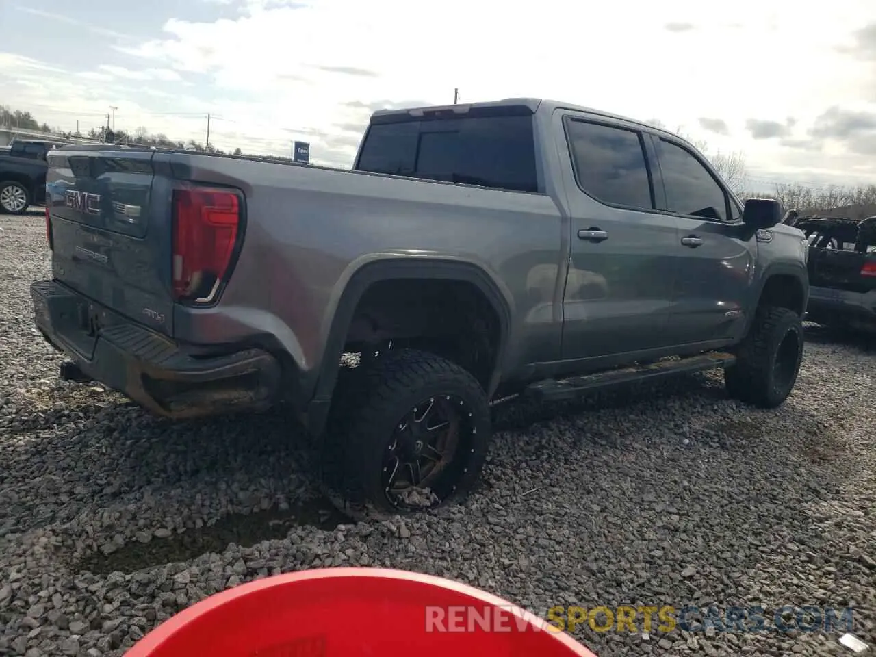 3 fotografías del automóvil dañado 3GTP9EEL4KG197662 GMC SIERRA 2019