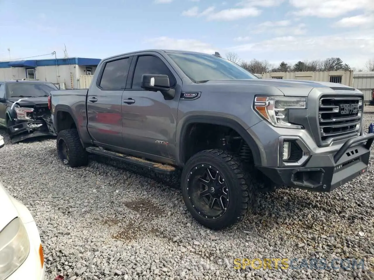4 fotografías del automóvil dañado 3GTP9EEL4KG197662 GMC SIERRA 2019