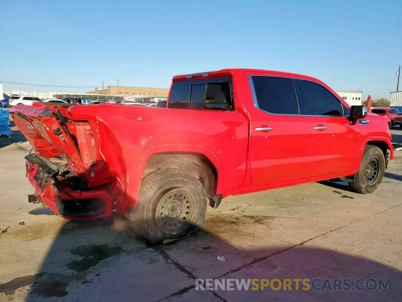 3 fotografías del automóvil dañado 3GTU8DED4KG110500 GMC SIERRA 2019