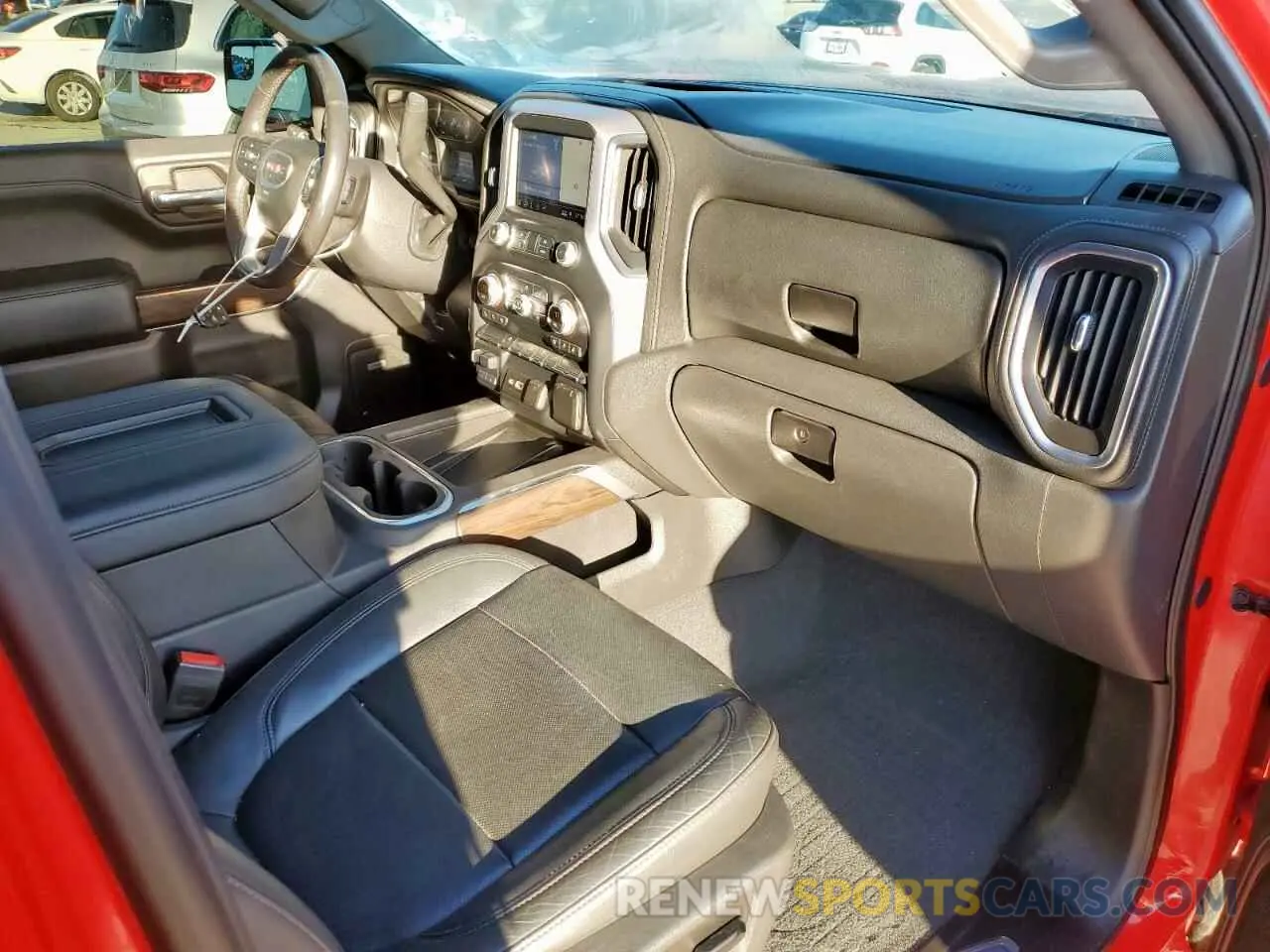 8 fotografías del automóvil dañado 3GTU8DED4KG110500 GMC SIERRA 2019
