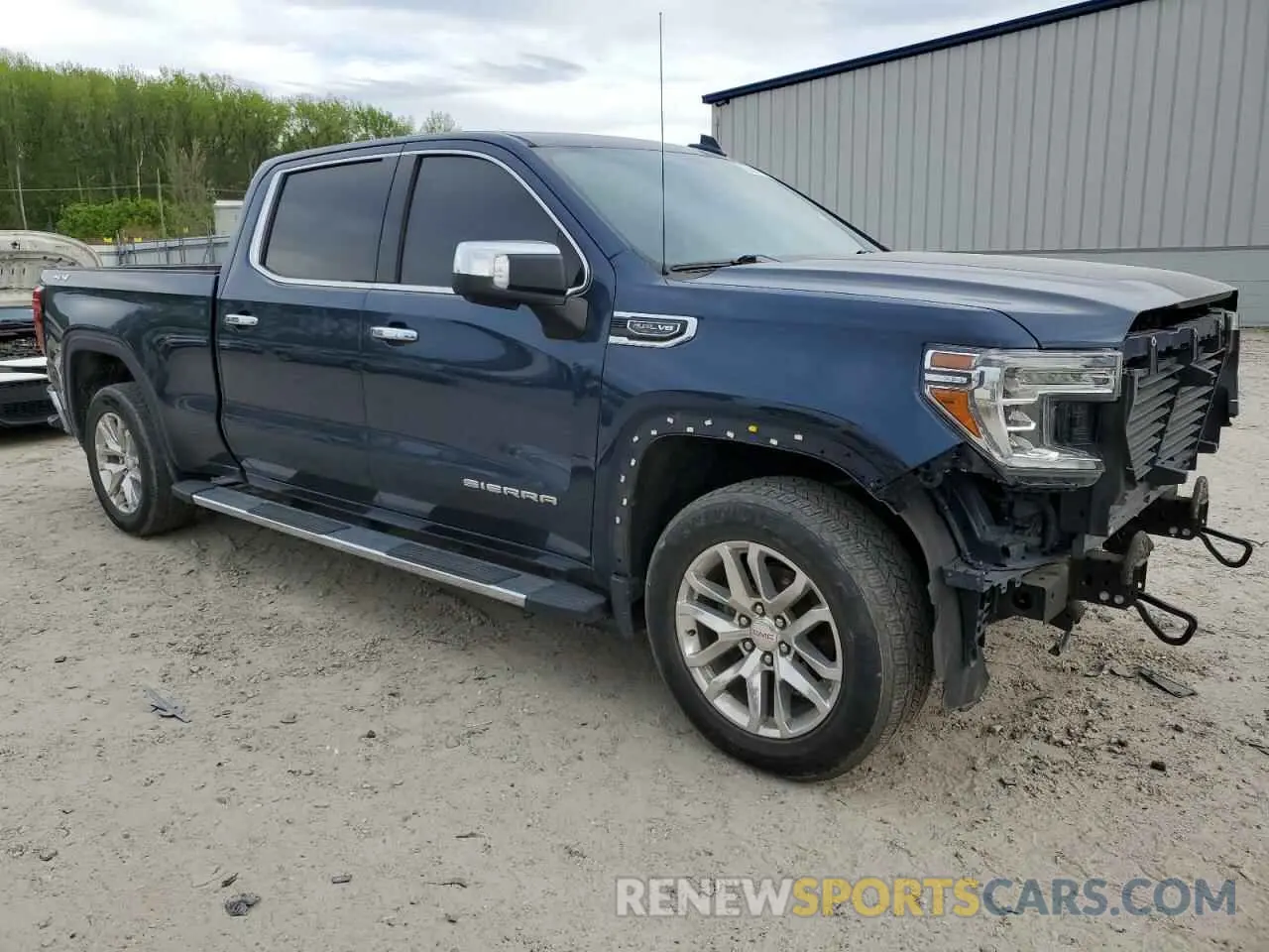 4 fotografías del automóvil dañado 3GTU9DED2KG206641 GMC SIERRA 2019