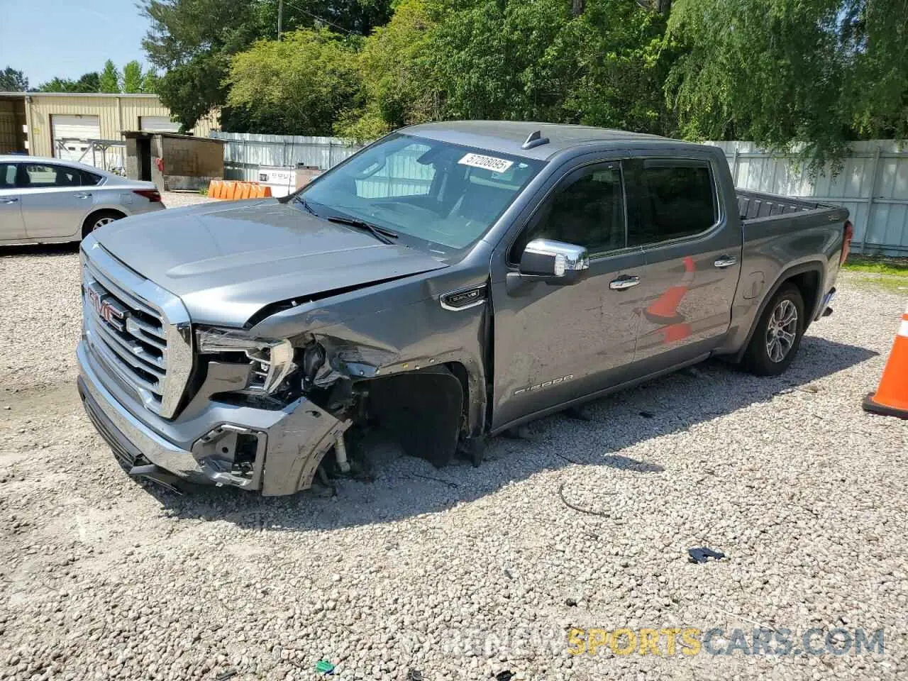 1 fotografías del automóvil dañado 3GTU9DED2KG223813 GMC SIERRA 2019