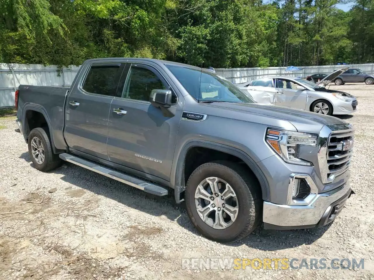 4 fotografías del automóvil dañado 3GTU9DED2KG223813 GMC SIERRA 2019
