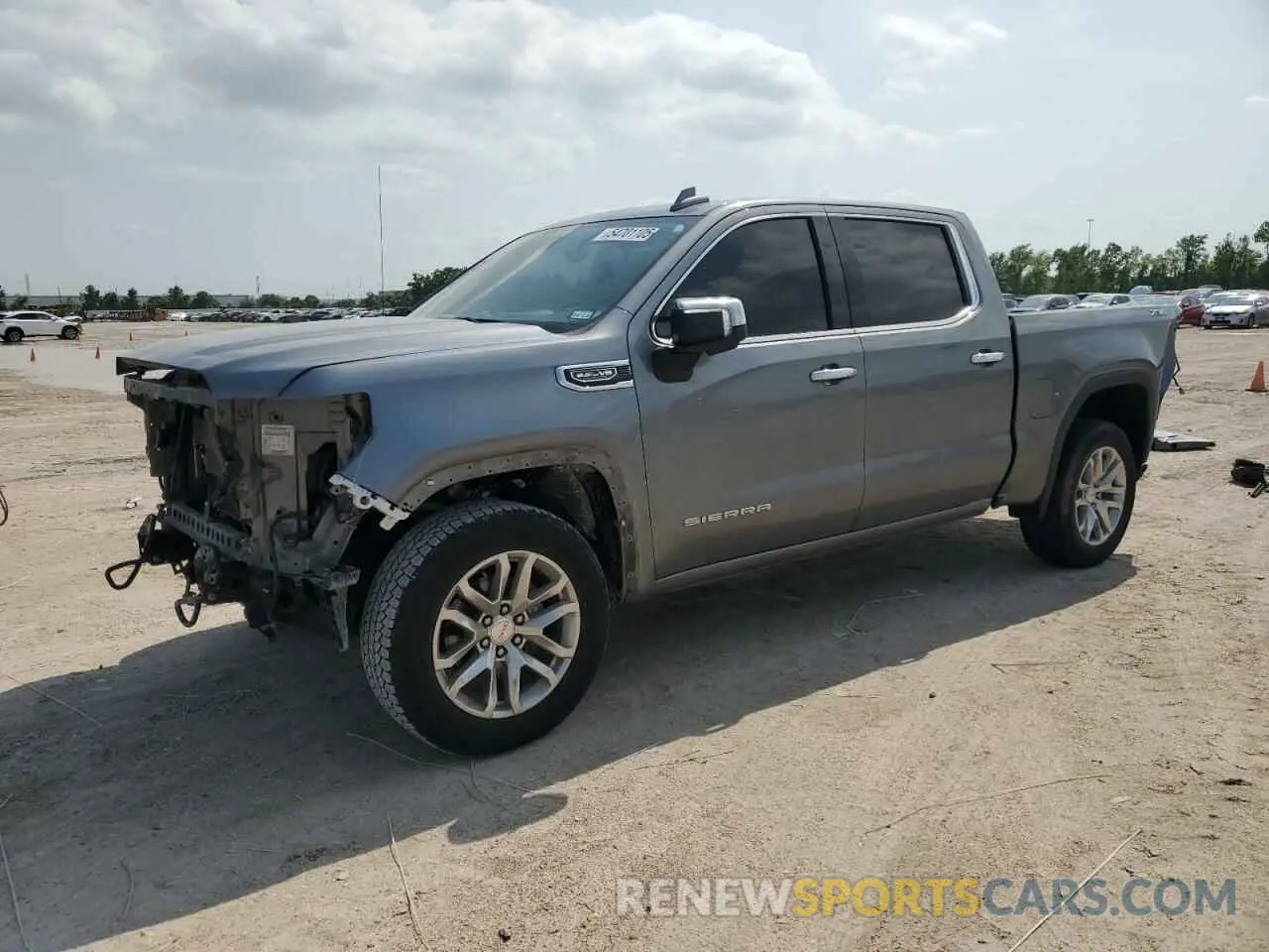 1 fotografías del automóvil dañado 3GTU9DED5KG263156 GMC SIERRA 2019