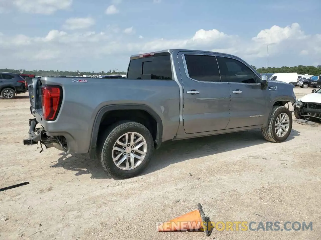 3 fotografías del automóvil dañado 3GTU9DED5KG263156 GMC SIERRA 2019