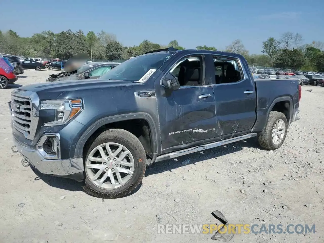 1 fotografías del automóvil dañado 3GTU9DED8KG160006 GMC SIERRA 2019