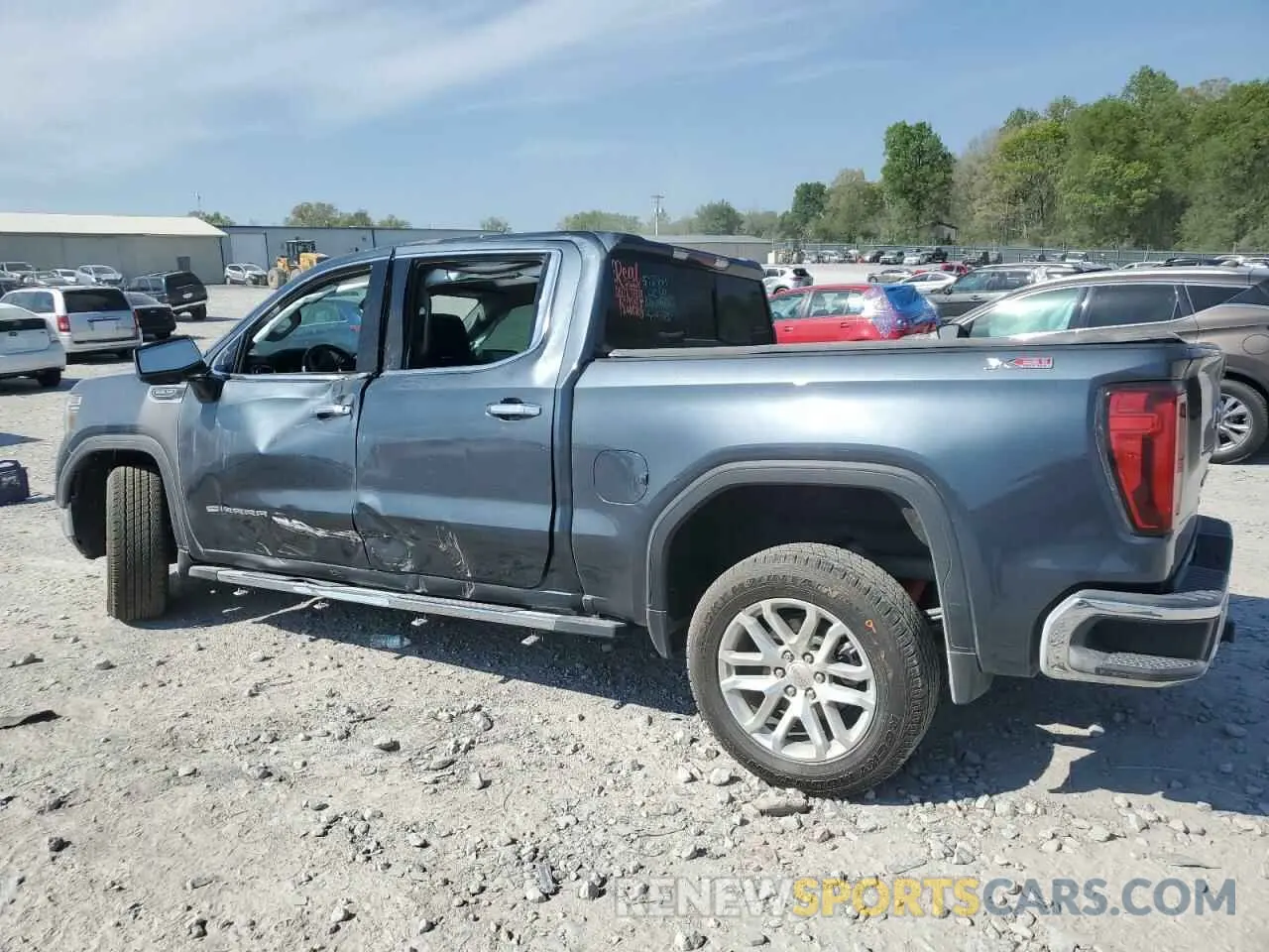 2 fotografías del automóvil dañado 3GTU9DED8KG160006 GMC SIERRA 2019