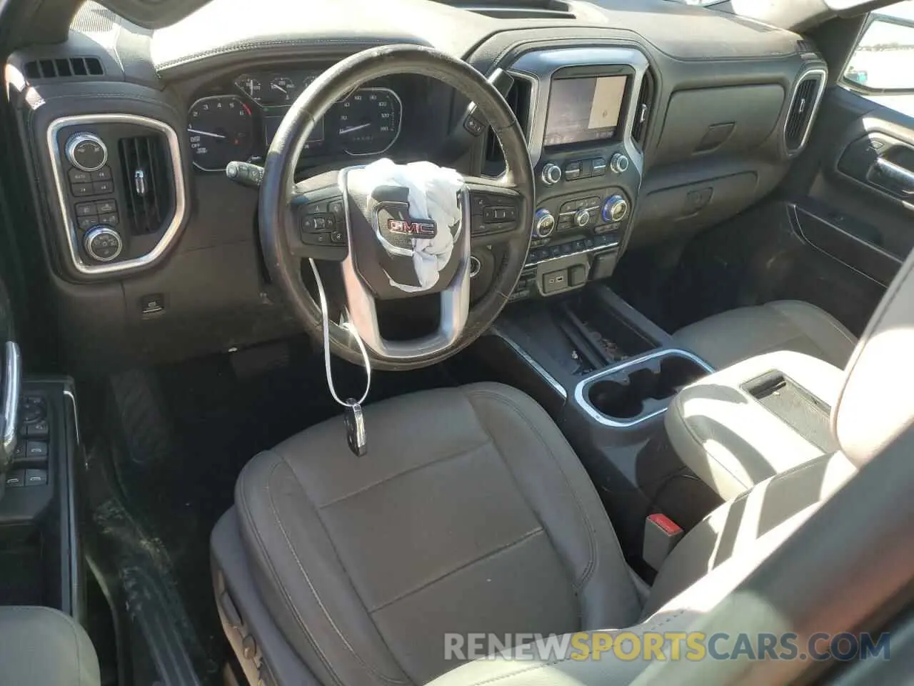 8 fotografías del automóvil dañado 3GTU9DEDXKG160220 GMC SIERRA 2019