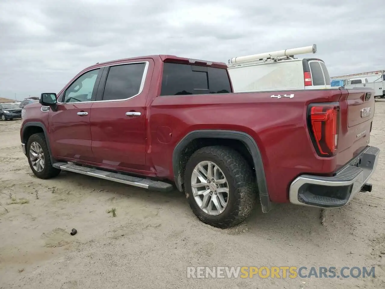 2 fotografías del automóvil dañado 3GTU9DEDXKG269731 GMC SIERRA 2019