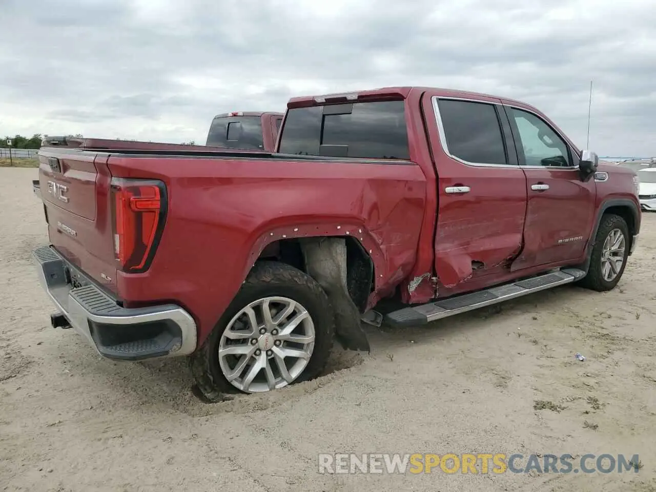 3 fotografías del automóvil dañado 3GTU9DEDXKG269731 GMC SIERRA 2019
