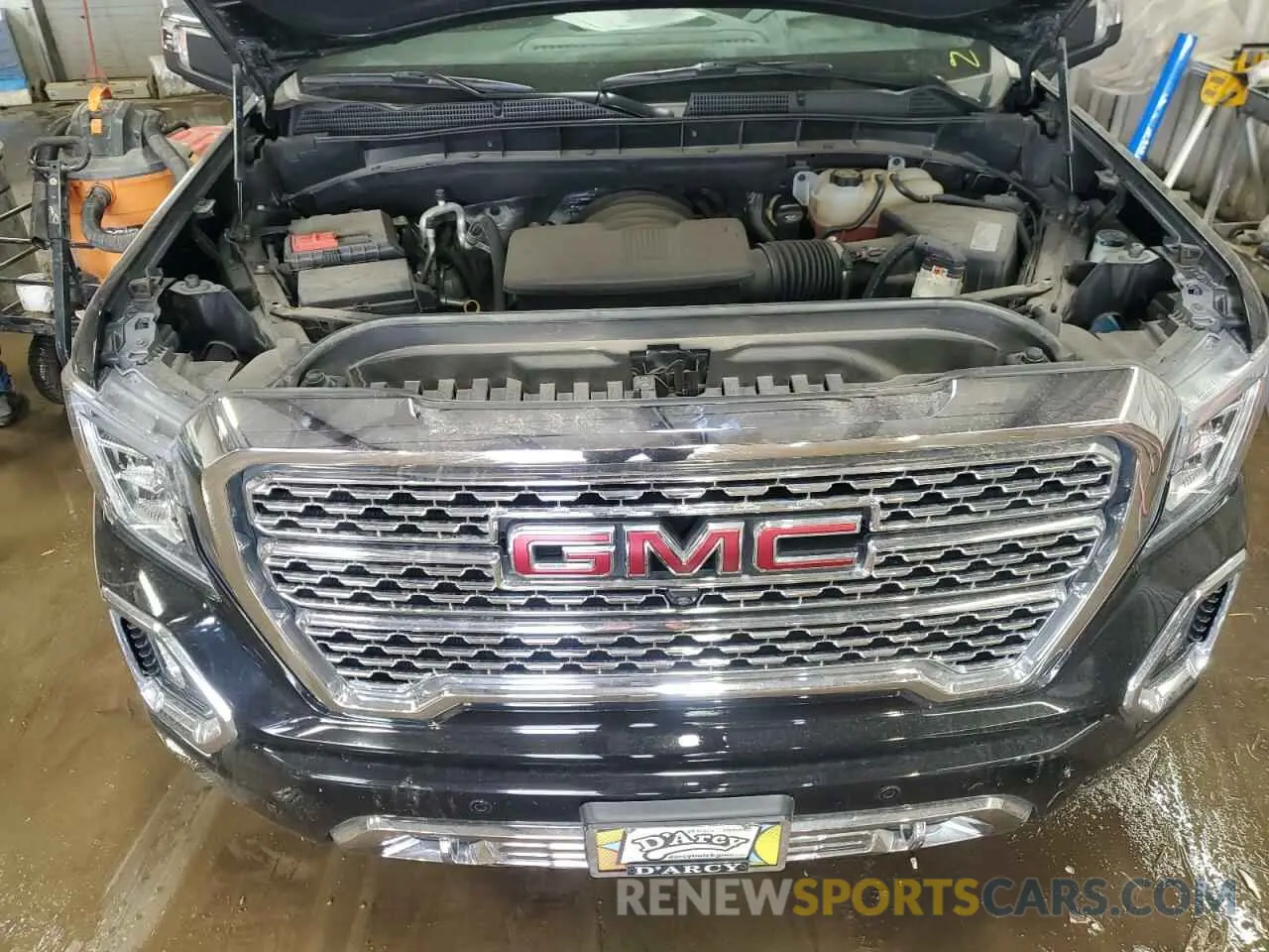 11 fotografías del automóvil dañado 3GTU9FED3KG242625 GMC SIERRA 2019