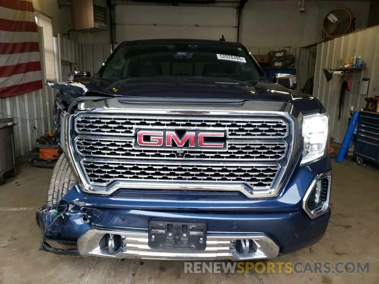 5 fotografías del automóvil dañado 3GTU9FEL0KG267683 GMC SIERRA 2019