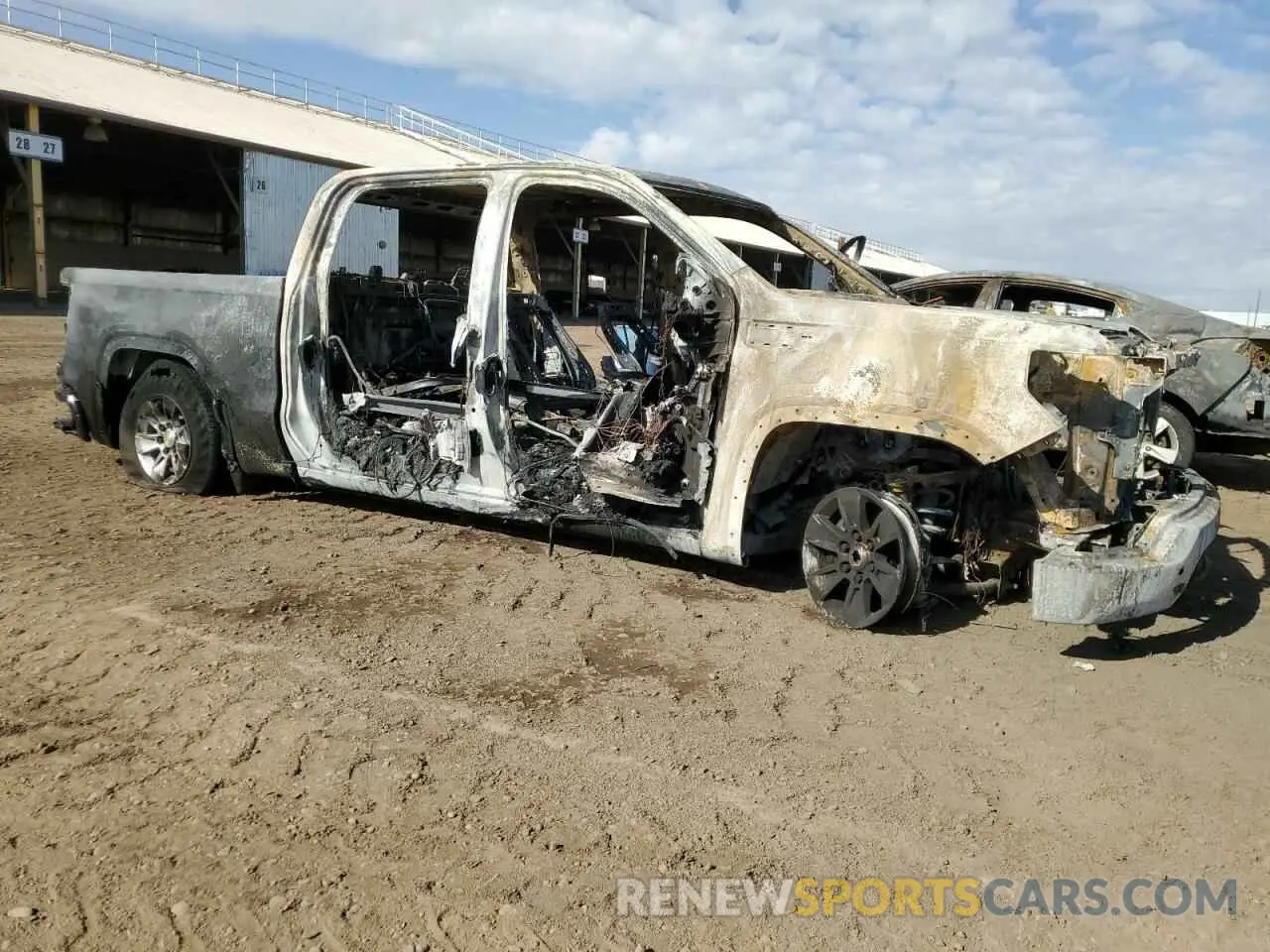 4 fotografías del automóvil dañado 3GTU9FELXKG277167 GMC SIERRA 2019