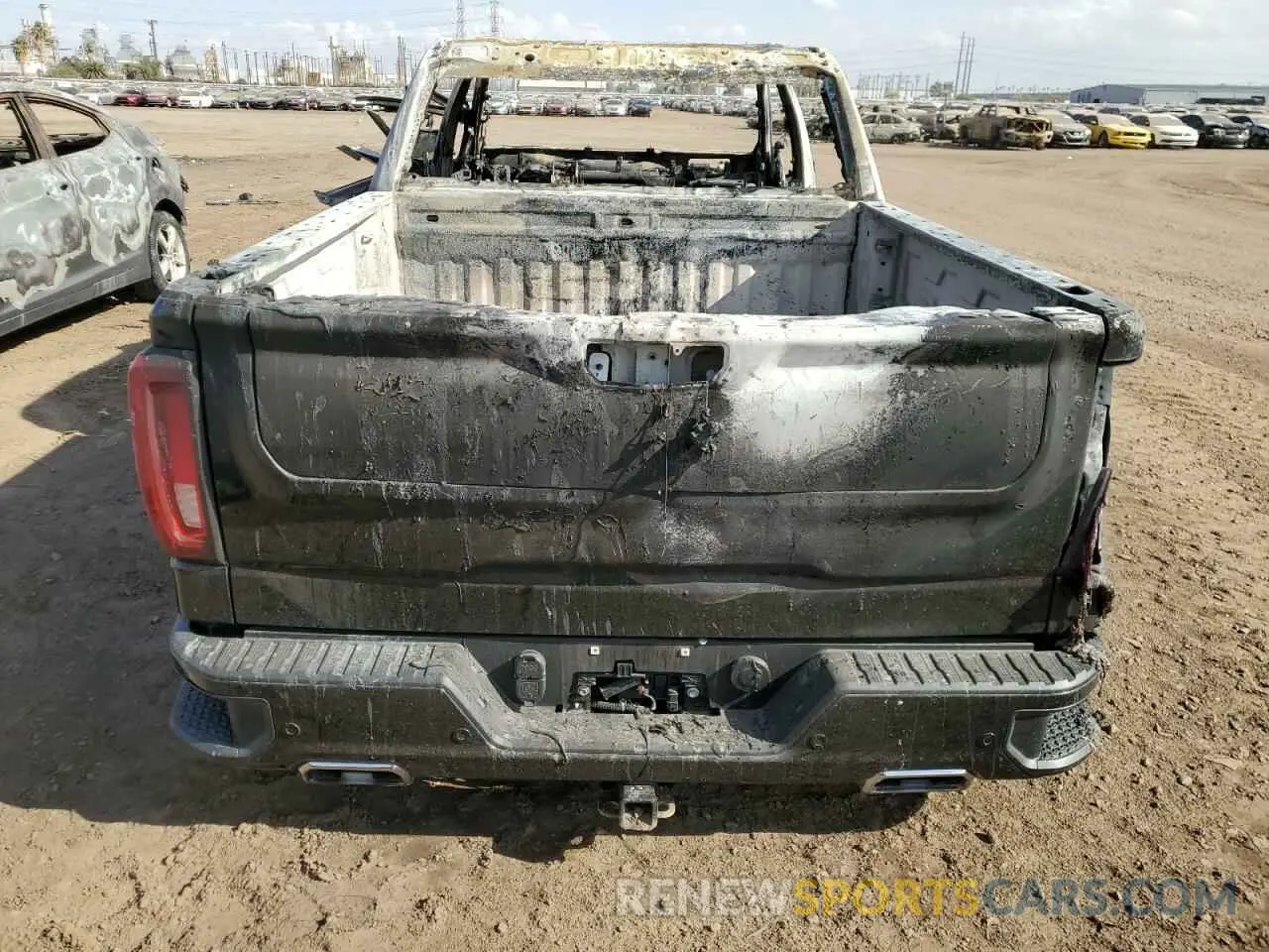 6 fotografías del automóvil dañado 3GTU9FELXKG277167 GMC SIERRA 2019