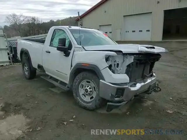 11 fotografías del automóvil dañado 1GT09LE78LF319578 GMC SIERRA 2020