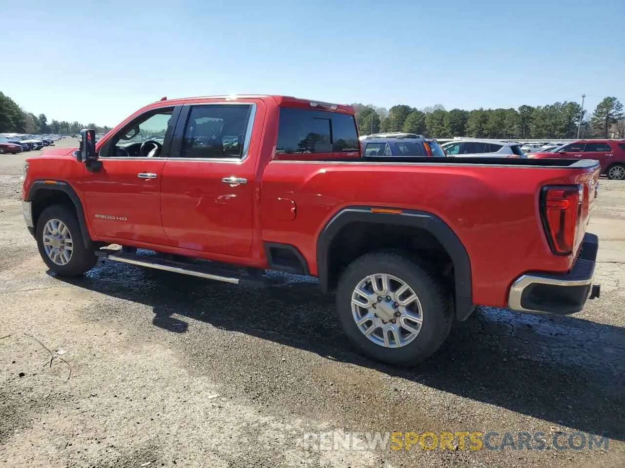 2 fotografías del automóvil dañado 1GT19NEY1LF223025 GMC SIERRA 2020