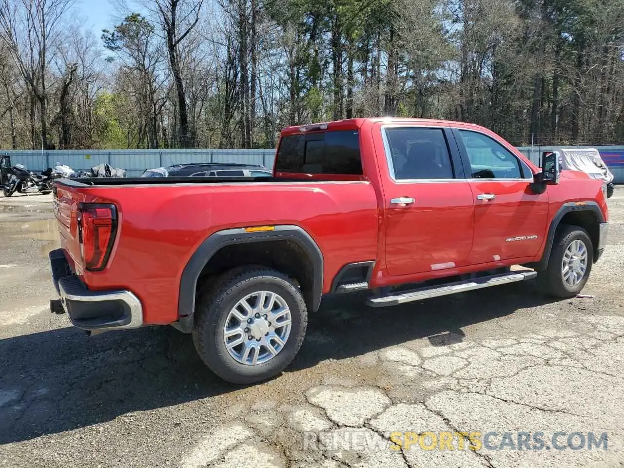 3 fotografías del automóvil dañado 1GT19NEY1LF223025 GMC SIERRA 2020