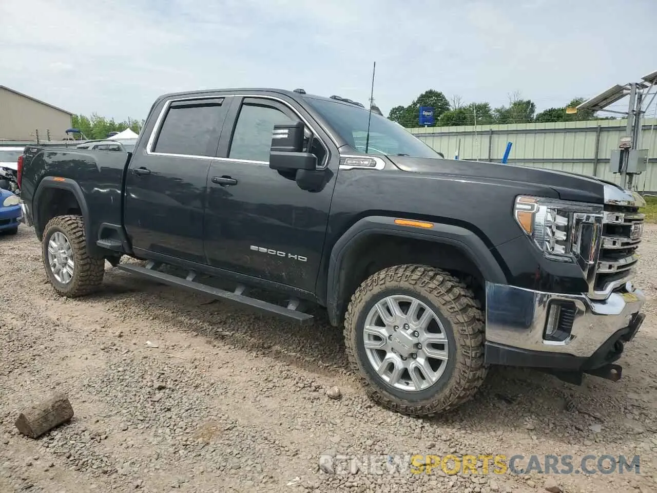 4 fotografías del automóvil dañado 1GT49ME70LF274885 GMC SIERRA 2020