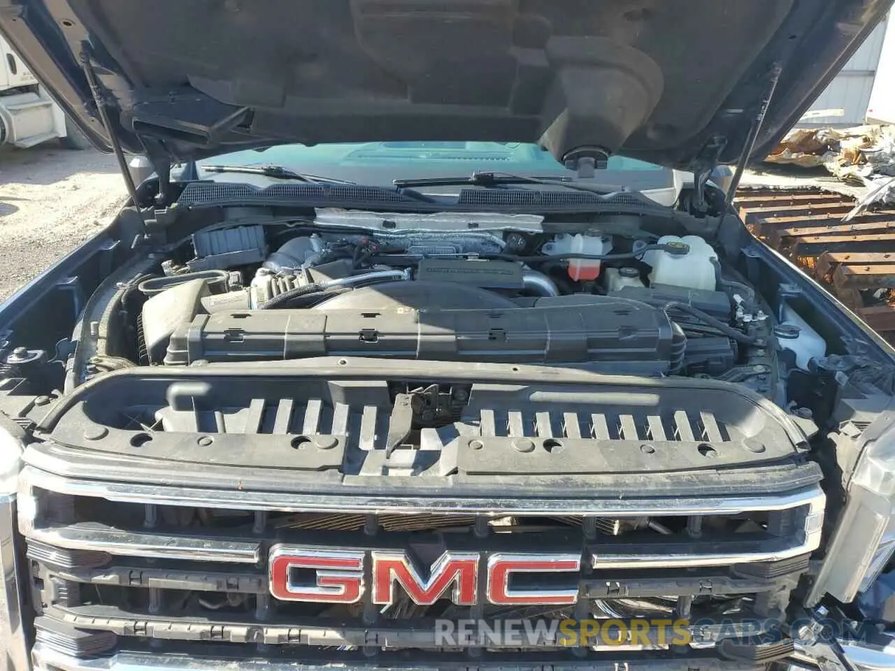 14 fotografías del automóvil dañado 1GT49NEY2LF161437 GMC SIERRA 2020