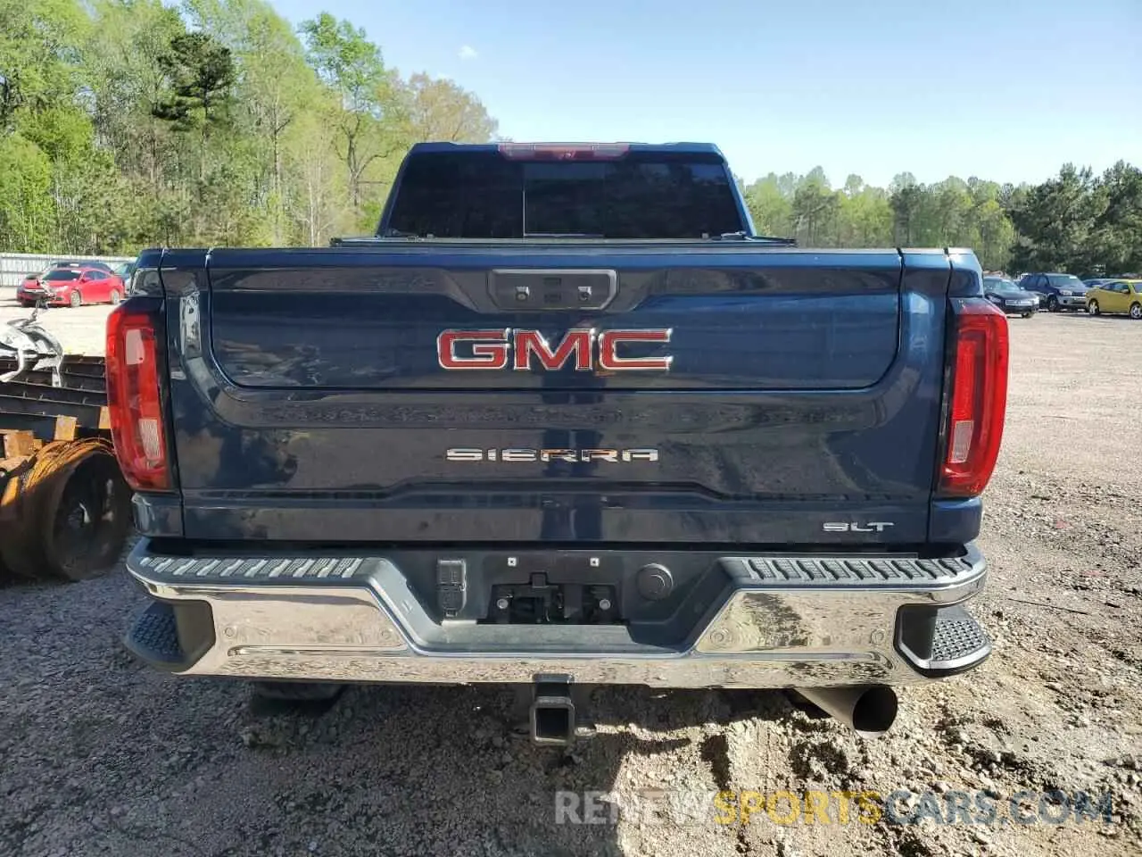 6 fotografías del automóvil dañado 1GT49NEY2LF161437 GMC SIERRA 2020