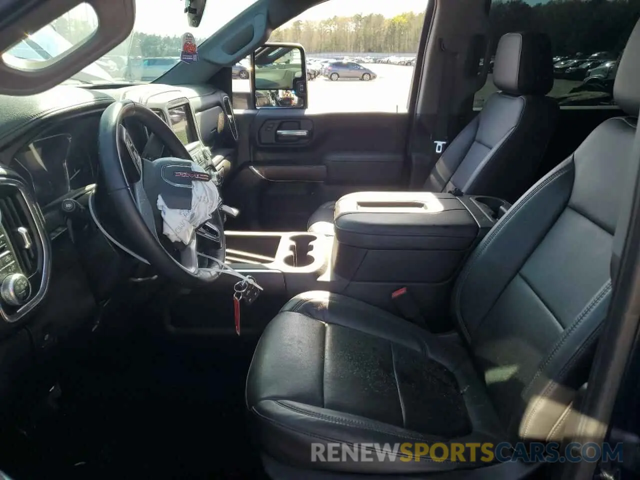 7 fotografías del automóvil dañado 1GT49NEY2LF161437 GMC SIERRA 2020