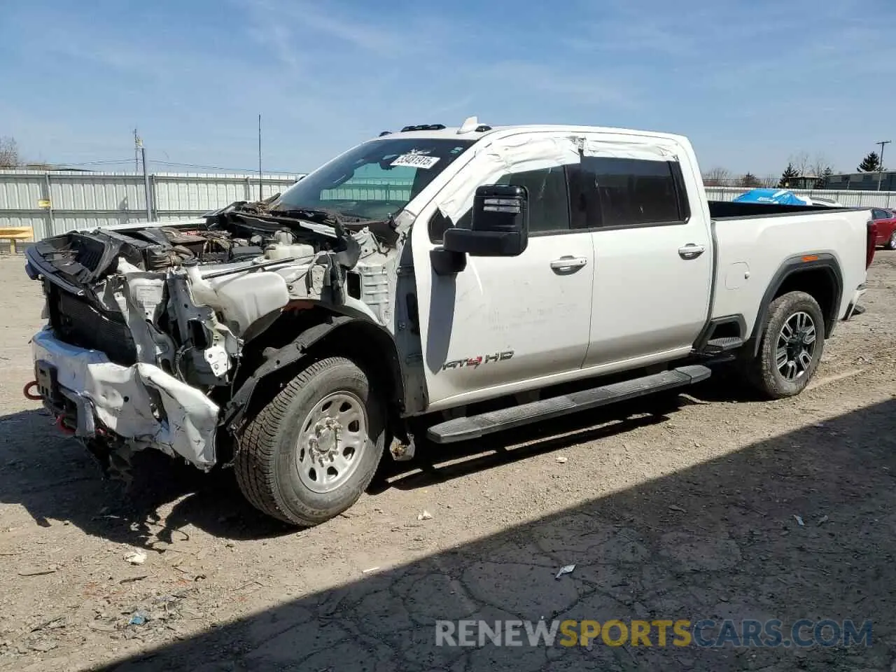 1 fotografías del automóvil dañado 1GT49PEY4LF270896 GMC SIERRA 2020