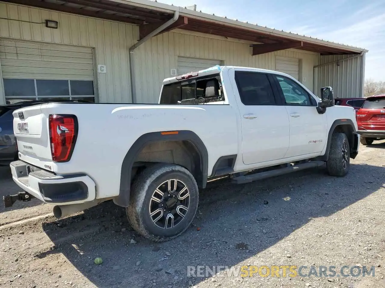 3 fotografías del automóvil dañado 1GT49PEY4LF270896 GMC SIERRA 2020