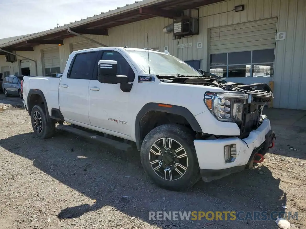 4 fotografías del automóvil dañado 1GT49PEY4LF270896 GMC SIERRA 2020