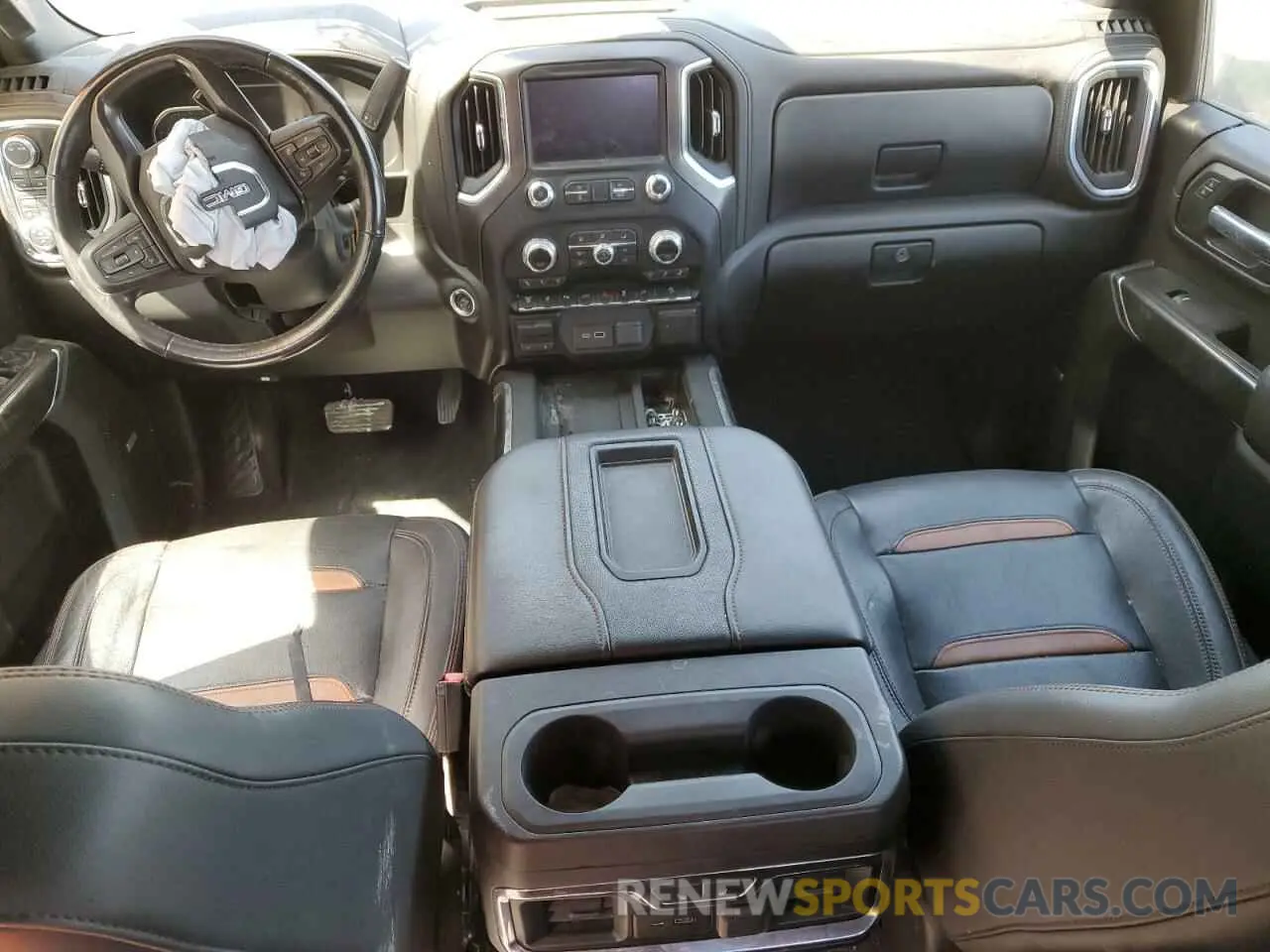 8 fotografías del automóvil dañado 1GT49PEY4LF270896 GMC SIERRA 2020