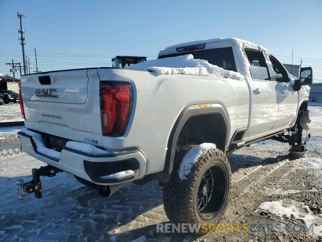 3 fotografías del automóvil dañado 1GT49PEY5LF223859 GMC SIERRA 2020