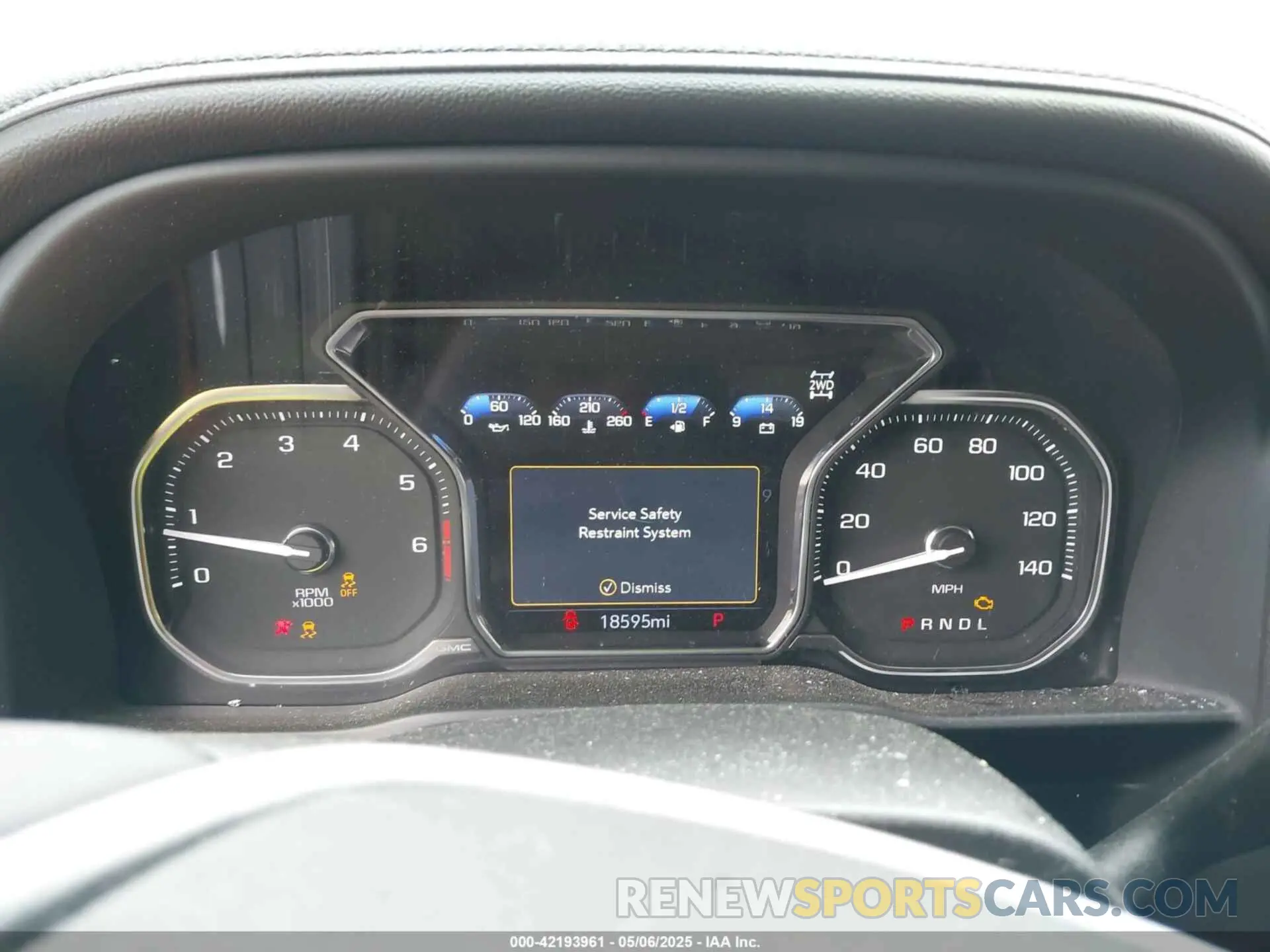 7 fotografías del automóvil dañado 1GT49RE79LF285364 GMC SIERRA 2020
